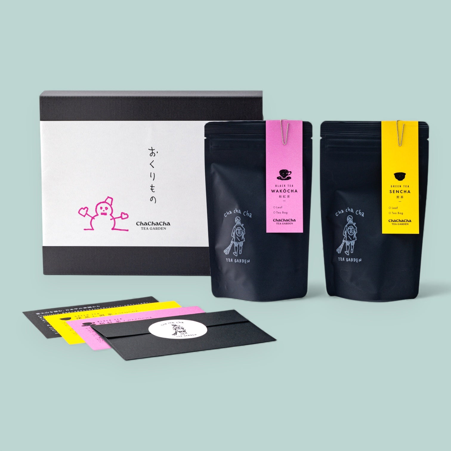 選べるお茶のギフトボックス（お茶2種） – chachacha.garden